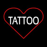 Tattoo Heart Neonkyltti
