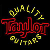 Taylor Quality Guitars Beer Sign Neonkyltti