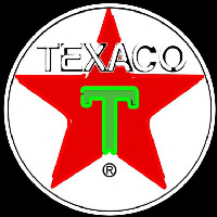 Te aco Logo Gasoline Neonkyltti