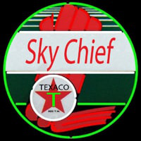 Te aco Sky Chief Gasoline Neonkyltti