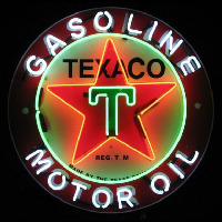 Te ico Gasoline Neonkyltti