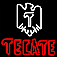 Tecate Eagle Logo Beer Sign Neonkyltti