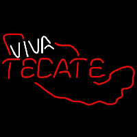 Tecate Viva Me ico Beer Sign Neonkyltti