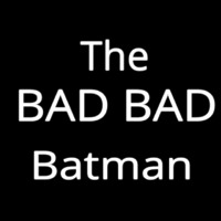 The Bad Batman Neonkyltti
