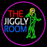 The Jiggly Room With Girl Logo Neonkyltti