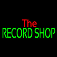 The Record Shop Block 1 Neonkyltti