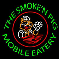 The Smoken Pig Mobile Eatery Neonkyltti