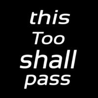 This Too Shall Pass Neonkyltti