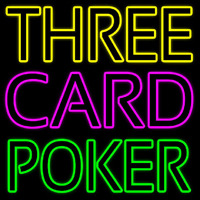 Three Card Poker 2 Neonkyltti