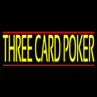 Three Card Poker Neonkyltti