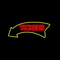 Tickets With Yellow Arrow Neonkyltti