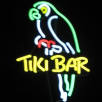 Tiki Bar Sculpture Mini Neon Light Neonkyltti