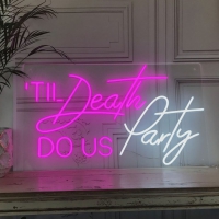 Til Death Do Us Party Neonkyltti