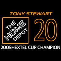 Tony Stewart 20 Nascar Neonkyltti