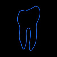 Tooth Logo Neonkyltti