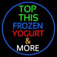 Top This Frozen Yogurt N More Neonkyltti