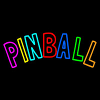 Tourquoise Pinball 2 Neonkyltti