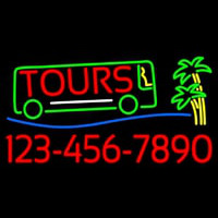 Tours With Phone Number Neonkyltti