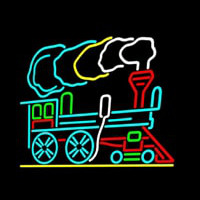 Train Logo Neonkyltti