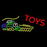 Train Toys Neonkyltti