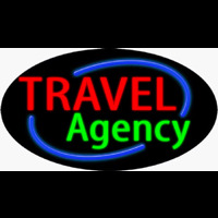 Travel Agency Neonkyltti