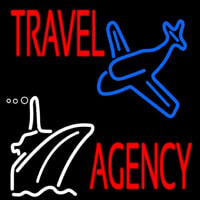 Travel Agency With Logo Neonkyltti