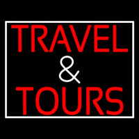 Travel And Tours Neonkyltti