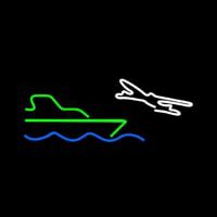 Travel Logo Neonkyltti