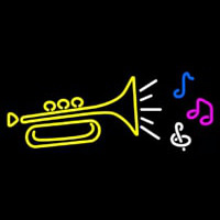 Trumpet Logo Neonkyltti