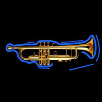 Trumpet Shaped Neonkyltti