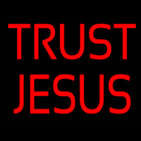 Trust Jesus Neonkyltti