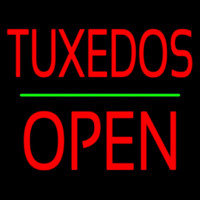 Tu edos Block Green Line Open Neonkyltti