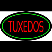 Tu edos Red Oval Green Neonkyltti
