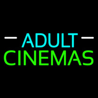 Turquoise Adult Green Cinemas Neonkyltti