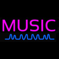 Turquoise Music Neonkyltti