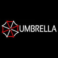 Umbrella Corporation Resident Nvil Neonkyltti