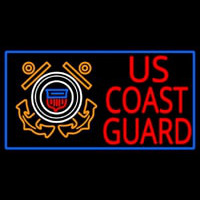 Us Coast Guard Logo Neonkyltti