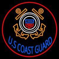 Us Coast Guard Logo Neonkyltti