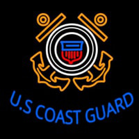Us Coast Guard Logo Neonkyltti