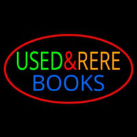 Used And Rare Books Neonkyltti