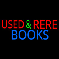 Used And Rare Books Neonkyltti