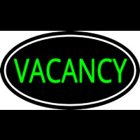 Vacancies With White Border Neonkyltti