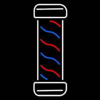 Vertical Barber Logo Neonkyltti