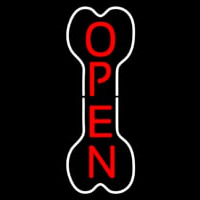 Vertical Bone Logo Open Neonkyltti