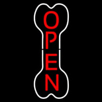 Vertical Bone Logo Open Neonkyltti