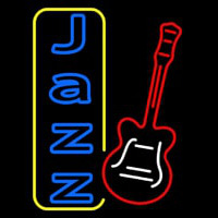 Vertical Jazz With Guitar 1 Neonkyltti