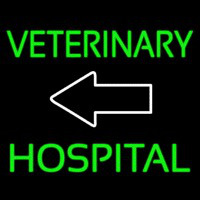 Veterinary Hospital With Arrow 1 Neonkyltti