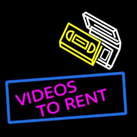 Videos To Rent Neonkyltti