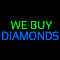 We Buy Diamonds Neonkyltti