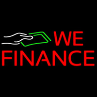 We Fianance Note Logo 1 Neonkyltti